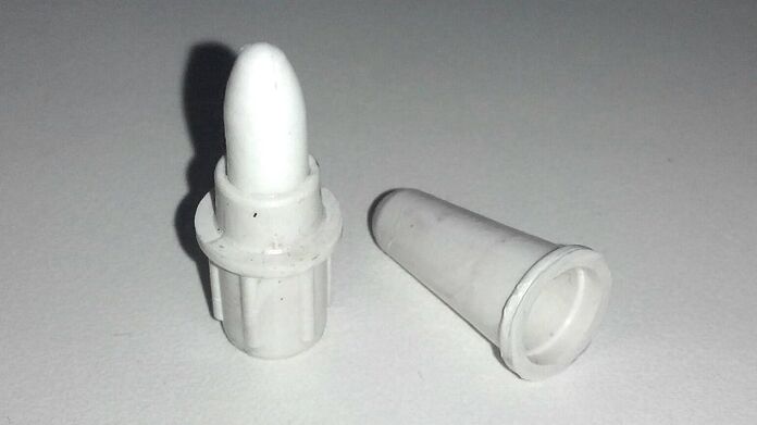 pencil for the treatment of papillomavirus papillomas